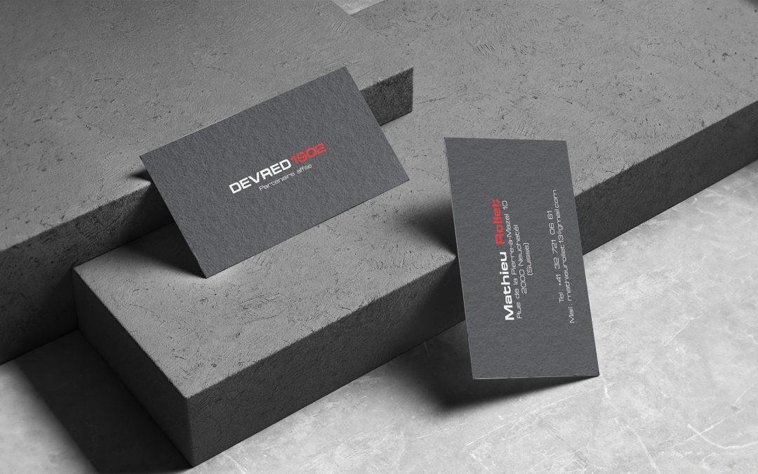 Cartes de visite – Devred 1902